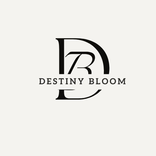 black personal name initials typography logo design